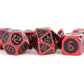 FanRoll Pack de Dados Red with Black Enamel (7)