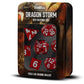 Dragon Storm Sharp Edge Silicone Pack de Dados Red Dragon Scales (7)