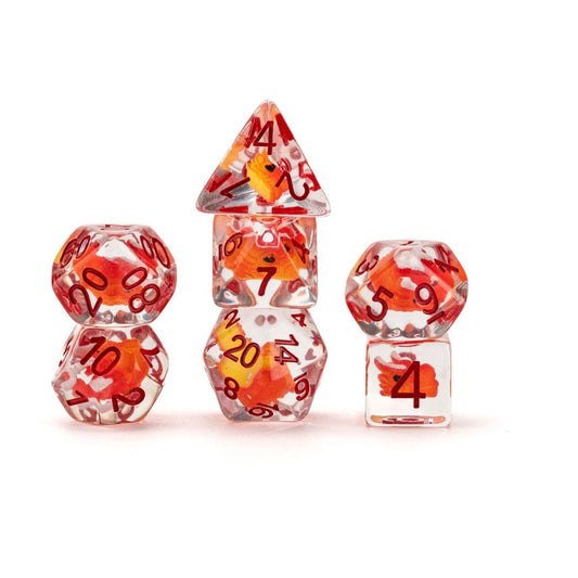 Dragon Storm Inclusion Pack de Dados Red Dragon (7)