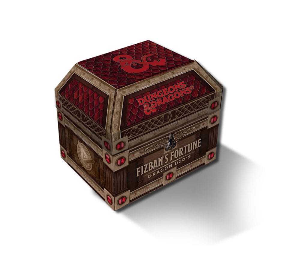 Dungeons & Dragons Blind Mystery Box Dados Fizban's Treasure d20 25 mm - Z POP Toys