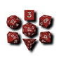 Dungeons & Dragons Premium Silicon Pack de Dados Dragon Scale Red (7) - Z POP Toys