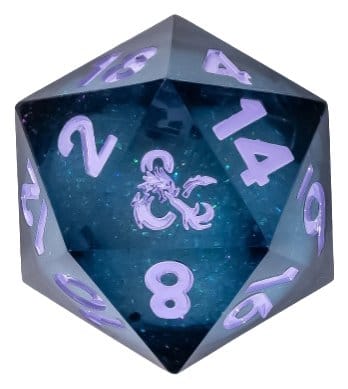 Dungeons & Dragons Mists of Ravenloft Dado Oversized Liquid Core d20