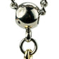 Lair Wear Caged Dice Collar D20 Gold Metal