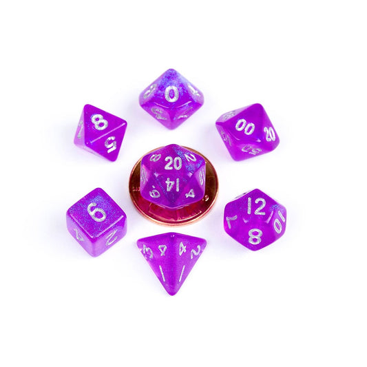 FanRoll Mini Pack de Dados Stardust Purple (7)