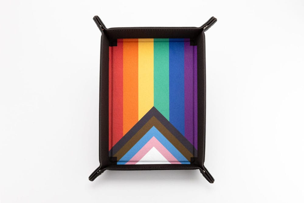 FanRoll Bandeja plegable para dados Pride Rainbow Flag
