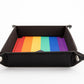 FanRoll Bandeja plegable para dados Pride Rainbow Flag