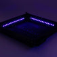 FanRoll Shadowlight Bandeja plegable para dados Blacklight Black