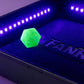 FanRoll Shadowlight Bandeja plegable para dados Blacklight Black