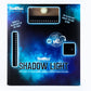 FanRoll Shadowlight Bandeja plegable para dados Blacklight Black