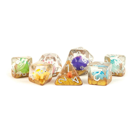 FanRoll Pack de Dados Rainbow Dinosaur (7) - Z POP Toys