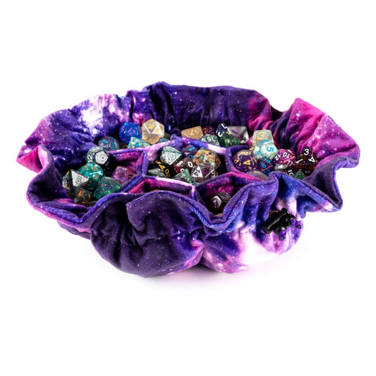 FanRoll Bolsa para Dados con compartimentos Velvet Nebula - Z POP Toys