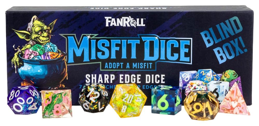 Misfit Adopt a Misfit Pack de Dados Blind Box Sharp Edge Dice