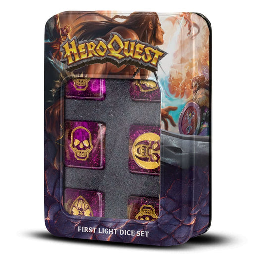 HeroQuest Pack de Dados First Light D6 - Z POP Toys