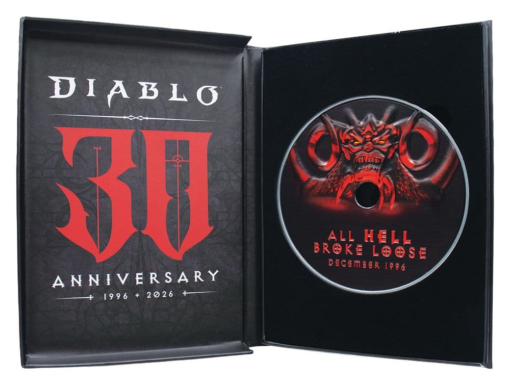 Diablo Réplica 30th Anniversary CD-ROM Limited Edition 11 cm