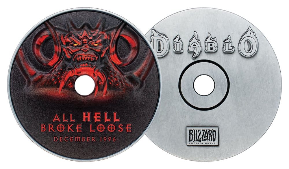Diablo Réplica 30th Anniversary CD-ROM Limited Edition 11 cm