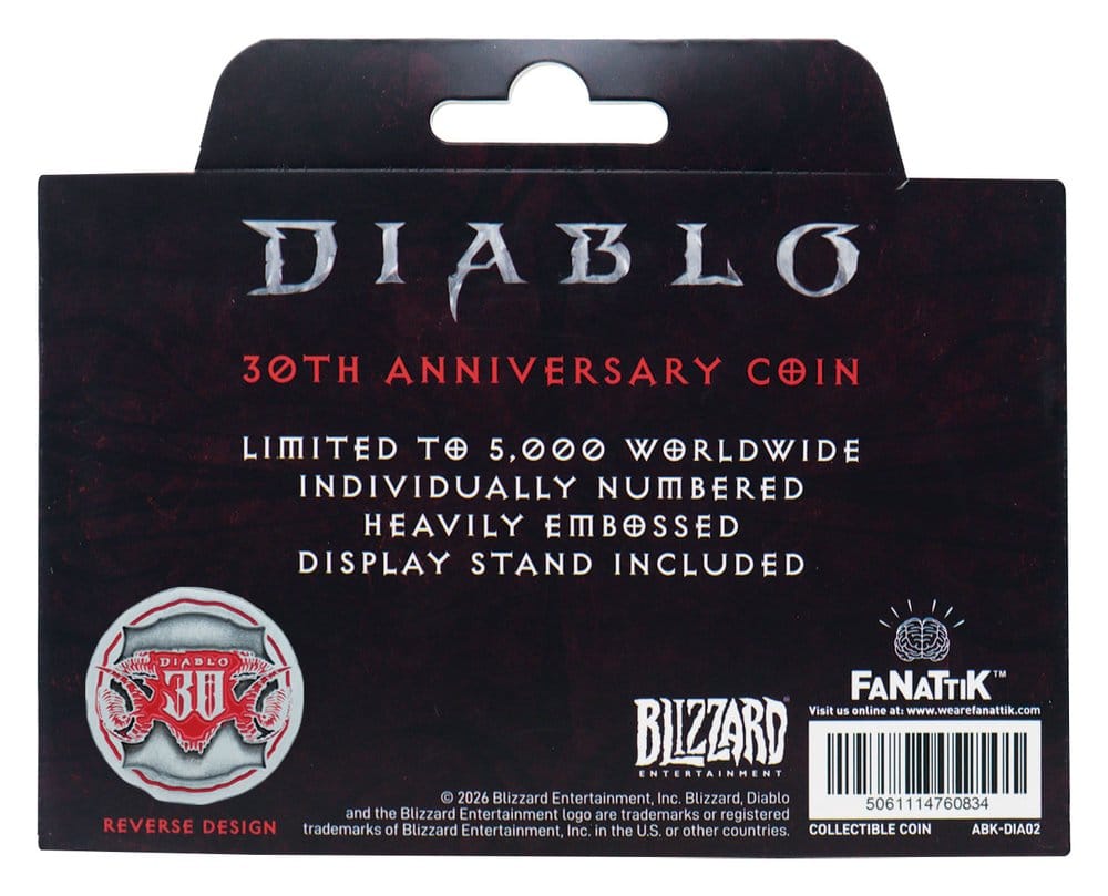 Diablo Moneda 30th Anniversary Limited Edition
