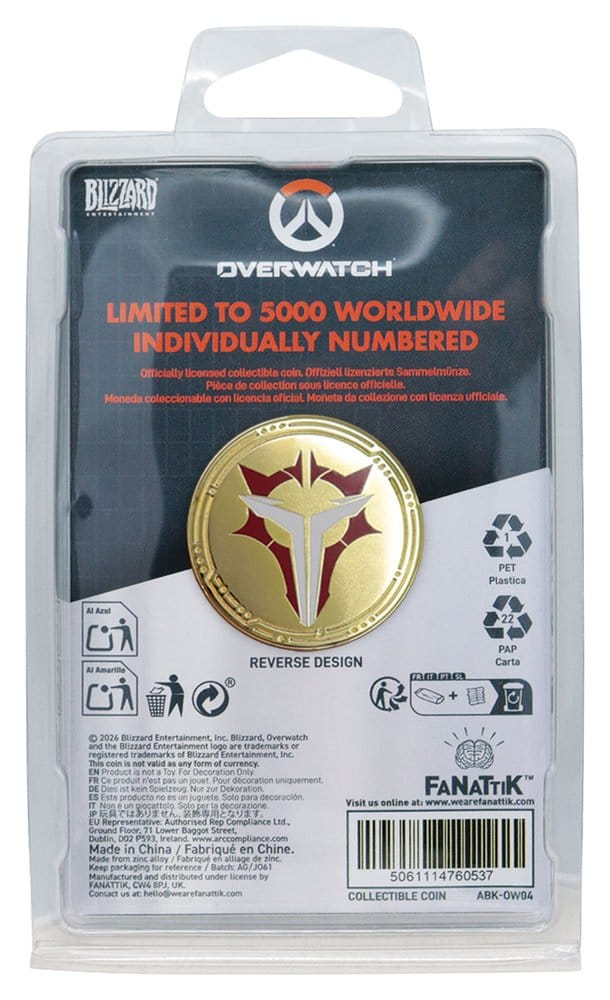 Overwatch Moneda Factions Limited Edition