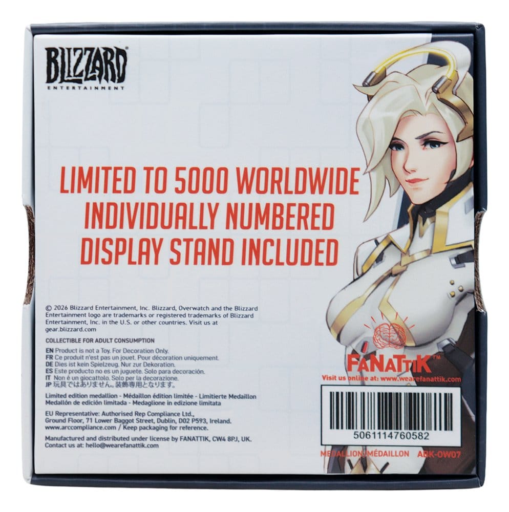 Overwatch Medallón Mercy Limited Edition