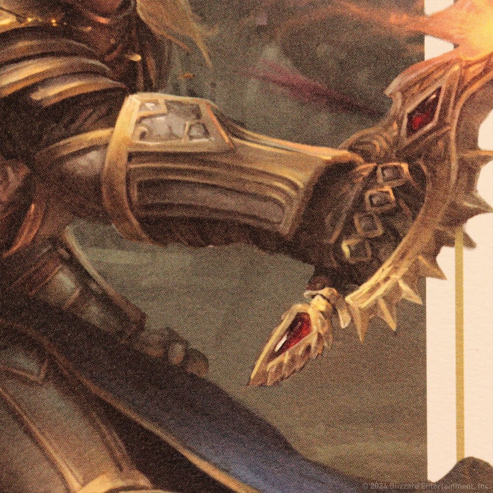 World of Warcraft Litografia Sylvanas vs Anduin Wrynn Limited Edition 42 x 30 cm