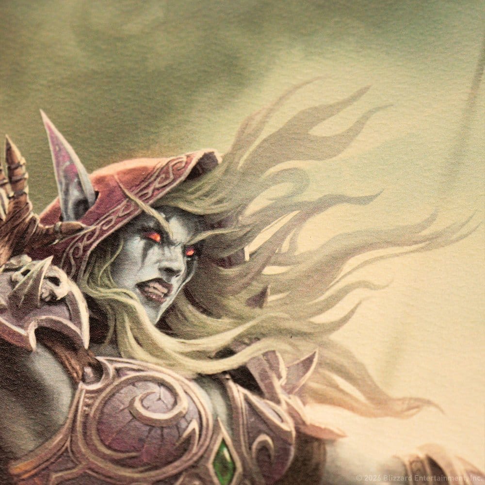 World of Warcraft Litografia Sylvanas vs Anduin Wrynn Limited Edition 42 x 30 cm