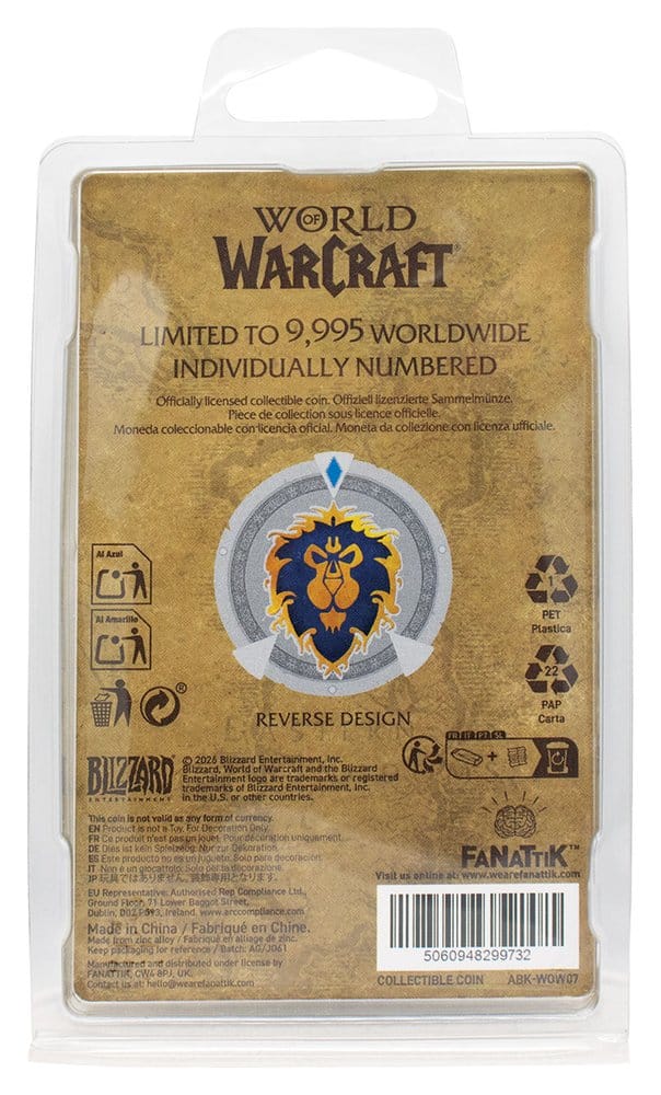 World of Warcraft Moneda Faction Limited Edition