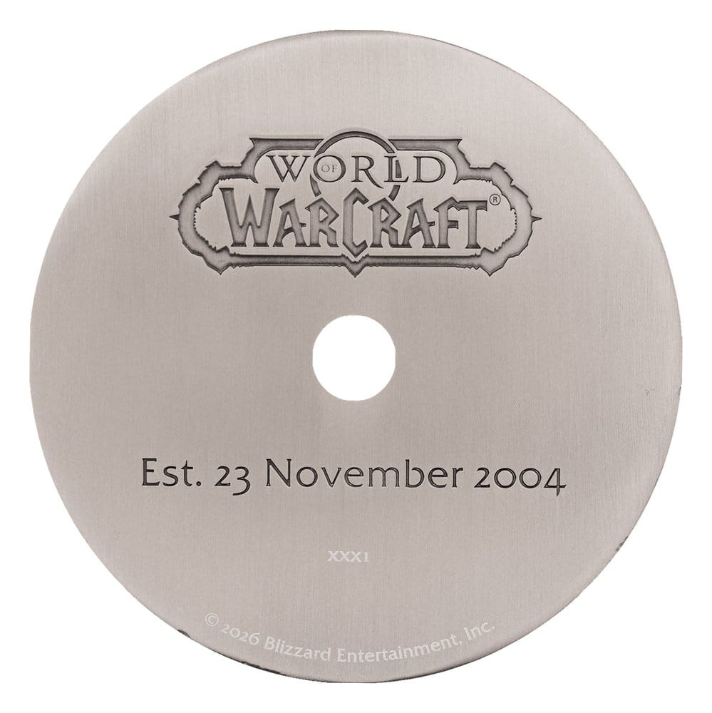 World of Warcraft Réplica CD-ROM Limited Edition 11 cm