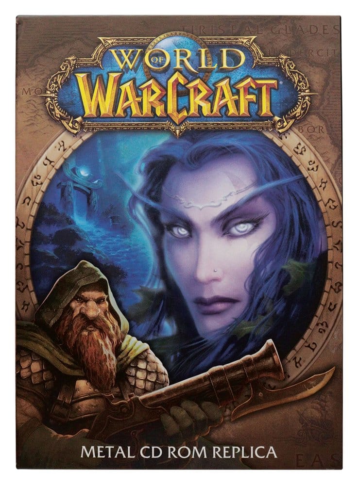 World of Warcraft Réplica CD-ROM Limited Edition 11 cm