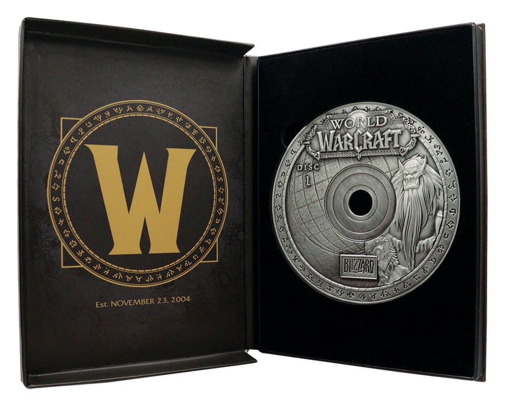 World of Warcraft Réplica CD-ROM Limited Edition 11 cm