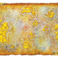 World of Warcraft Réplica Metal Map of Azeroth Limited Edition 12 x 18 cm