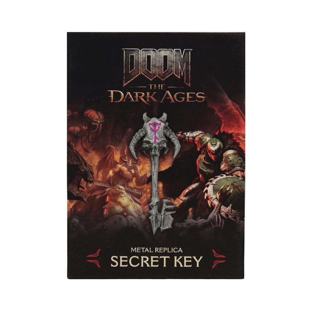Doom: The Dark Ages Réplica Secret Key Limited Edition - Z POP Toys