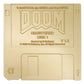 Doom Replik Floppy Disk Gold Plated Limited Edition