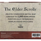 The Elder Scrolls Réplica Metal Map of Tamriel Limited Edition 15 x 13 cm