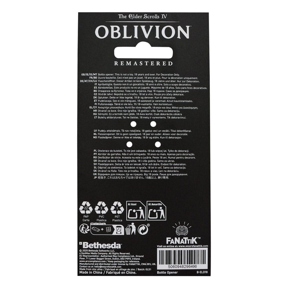 The Elder Scrolls IV: Oblivion Abrebotellas Mehrune´s Razor