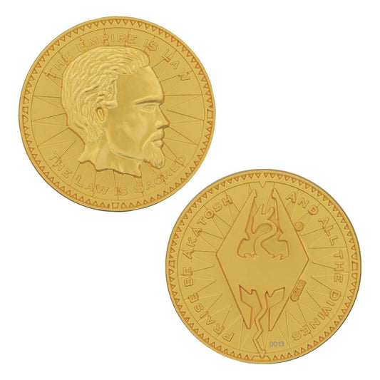 The Elder Scrolls Moneda Septim Misty Gold Edition