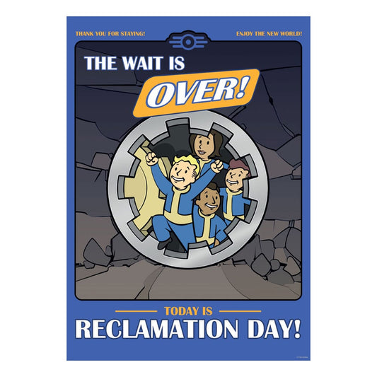 Fallout Litografia Reclamation Day Edition 42 x 30 cm