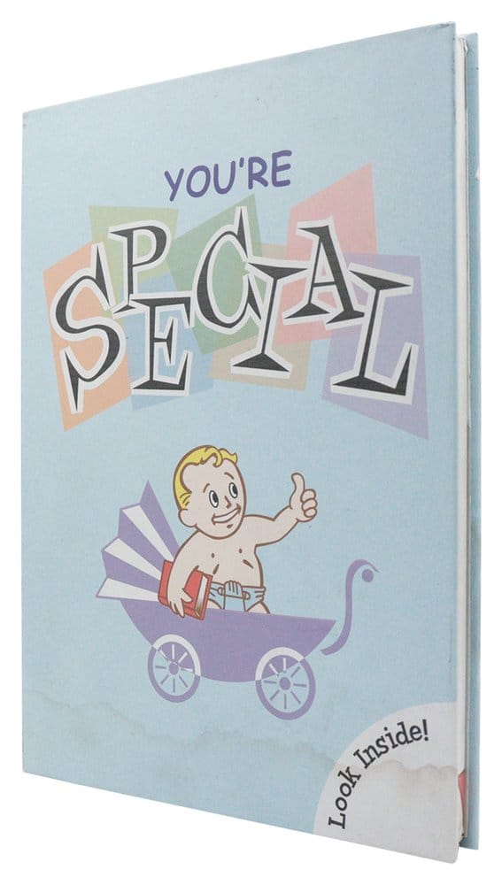 Fallout Lingotes de metal con álbum de colección S.P.E.C.I.A.L. Perk Card Collector’s Album