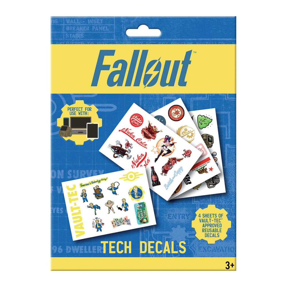 Fallout Pegatina Tech