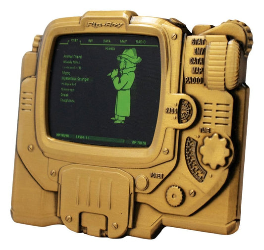 Fallout Lingote Pip-Boy Limited Edition Lenticular Mysterious Stranger Variant