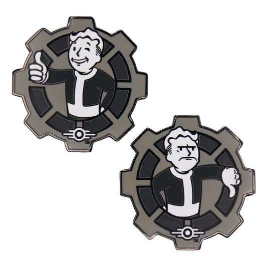 Fallout Moneda Decision Black & White Limited Edition