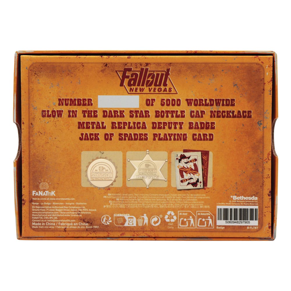 Fallout réplique colección Sunset Sarsaparilla Legend of the Star Gold Coloured Limited Edition - Z POP Toys