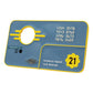 Fallout: New Vegas Réplica Vault 21 Security Keycard Limited Edition - Z POP Toys
