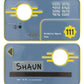 Fallout Réplica Security Keycard Vault 111 Limited Edition 11 cm