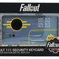 Fallout Réplica Security Keycard Vault 111 Limited Edition 11 cm