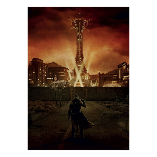 Fallout: New Vegas Litografia Edition 42 x 30 cm