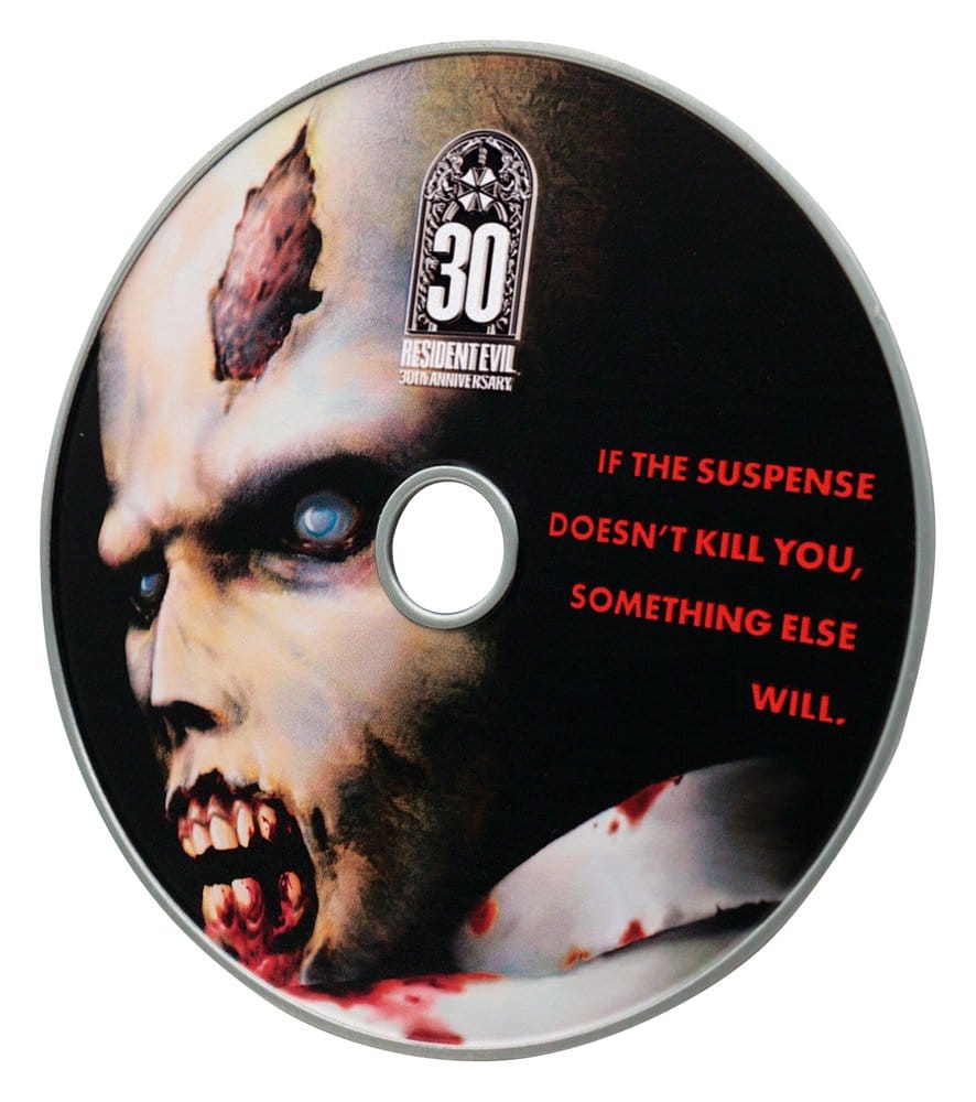 Resident Evil Réplica CD-ROM 30th Anniversary Limited Edition 11 cm