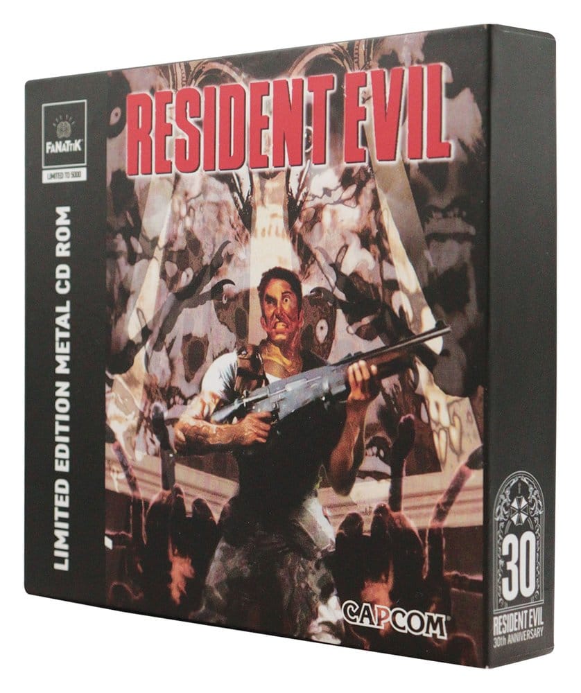 Resident Evil Réplica CD-ROM 30th Anniversary Limited Edition 11 cm
