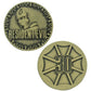 Resident Evil Moneda 30th Anniversary Antique Brass Edition