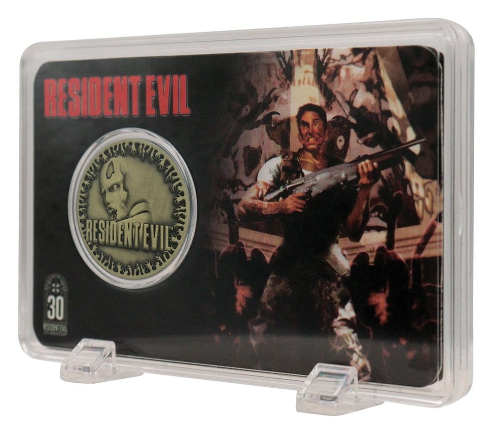 Resident Evil Moneda 30th Anniversary Antique Brass Edition