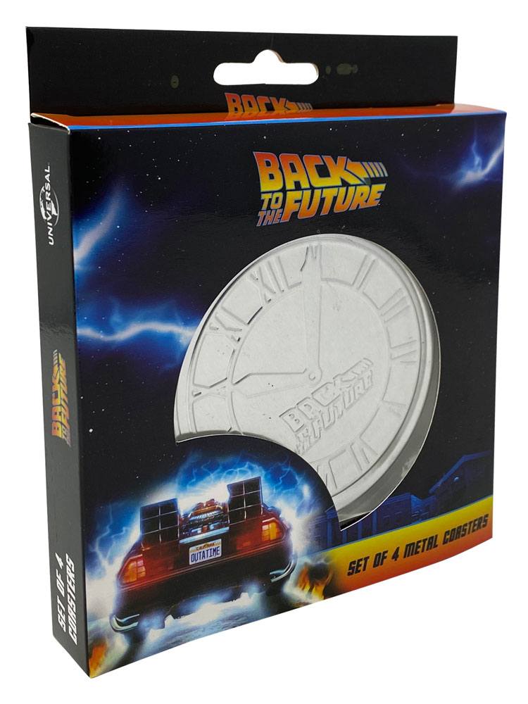 Regreso al Futuro Pack de 4 Posavasos