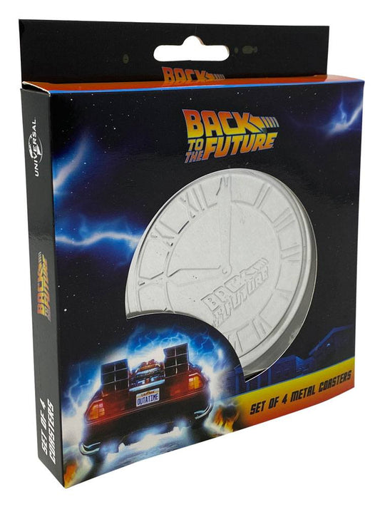 Regreso al Futuro Pack de 4 Posavasos